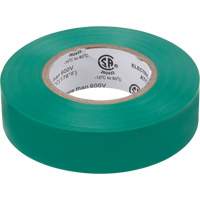 Electrical Tape, 19 mm (3/4") x 18 M (60'), Green, 7 mils Advanced Consulting and Training Ltd.
