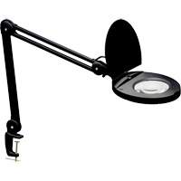 Adjustable Magnifier Lamp, 3 Diopter, LED Light, 47" Arm, C-Clamp, Black Advanced Consulting and Training Ltd.