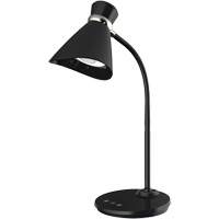 Desk Lamp, 6 W, LED, 16" Neck, Black Advanced Consulting and Training Ltd.