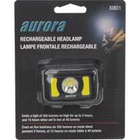 Lampe frontale, DEL, 350 lumens, 2 hres de fonctionnement, piles Rechargeable Advanced Consulting and Training Ltd.