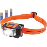 Lampe frontale avec bandeau en silicone pour casque de s&eacute;curit&eacute;, DEL, Piles AAA, Plastique Advanced Consulting and Training Ltd.