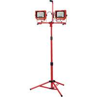 Baladeuses jumel&eacute;es avec tr&eacute;pied, DEL, 40 W, 6000 lumens, Boîtier en Aluminium Advanced Consulting and Training Ltd.