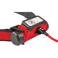 Lampe frontale pour casque de s&eacute;curit&eacute; USB REDLITHIUM, DEL, 600 lumens, 5 hres de fonctionnement, piles Rechargeable Advanced Consulting and Training Ltd.