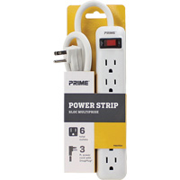 Power Strip, 6 Outlet(s), 3', 15 A, 1875 W, 125 V Advanced Consulting and Training Ltd.