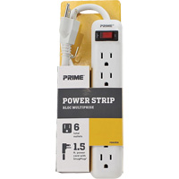 Power Strip, 6 Outlet(s), 1-1/2', 15 A, 1875 W, 125 V Advanced Consulting and Training Ltd.