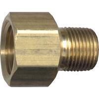 Pipe Adapter, FPT x NPT, 1/4" x 1/8" Dia., Brass Advanced Consulting and Training Ltd.